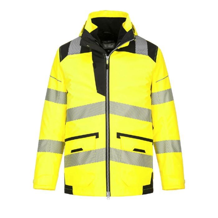 Untitled design (10) Waterproof Hi-Vis Jacket - Image 1